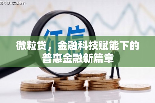 华宁微粒贷，金融科技赋能下的普惠金融新篇章