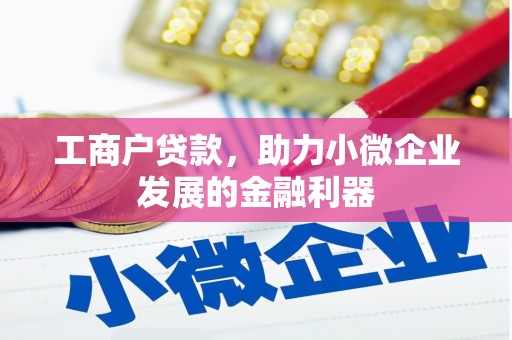华宁工商户贷款，助力小微企业发展的金融利器