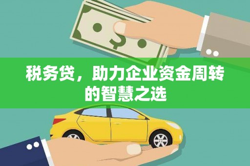 华宁税务贷，助力企业资金周转的智慧之选