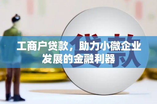 华宁工商户贷款，助力小微企业发展的金融利器