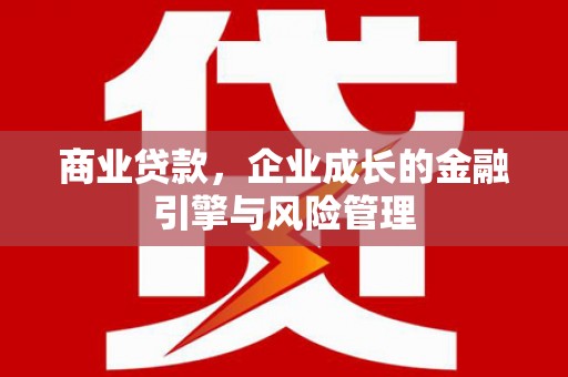 华宁商业贷款，企业成长的金融引擎与风险管理