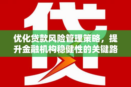 华宁优化贷款风险管理策略，提升金融机构稳健性的关键路径