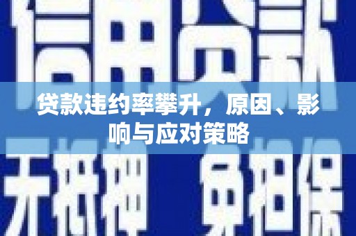 华宁贷款违约率攀升，原因、影响与应对策略