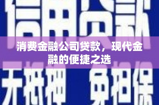 华宁消费金融公司贷款，现代金融的便捷之选