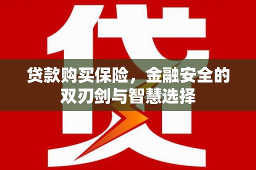 华宁贷款购买保险，金融安全的双刃剑与智慧选择