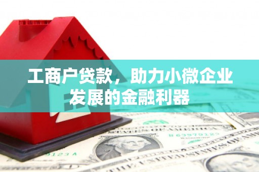 华宁工商户贷款，助力小微企业发展的金融利器