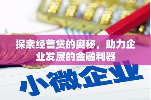 华宁探索经营贷的奥秘，助力企业发展的金融利器
