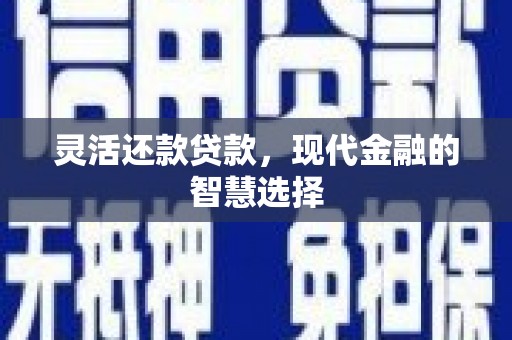 华宁灵活还款贷款，现代金融的智慧选择