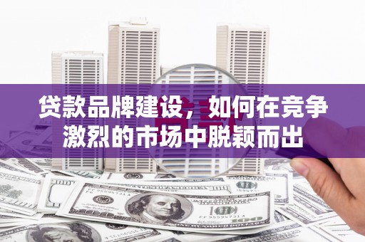 华宁贷款品牌建设，如何在竞争激烈的市场中脱颖而出
