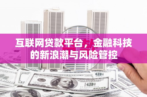 华宁互联网贷款平台，金融科技的新浪潮与风险管控