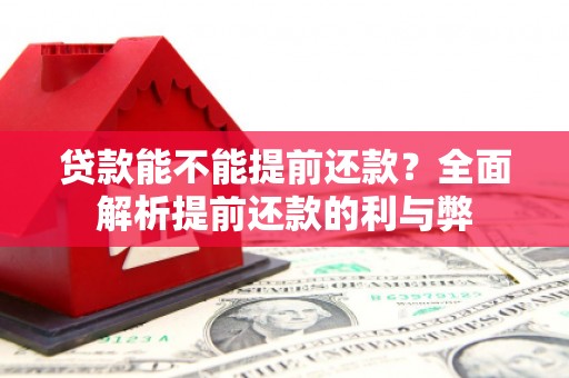华宁贷款能不能提前还款？全面解析提前还款的利与弊