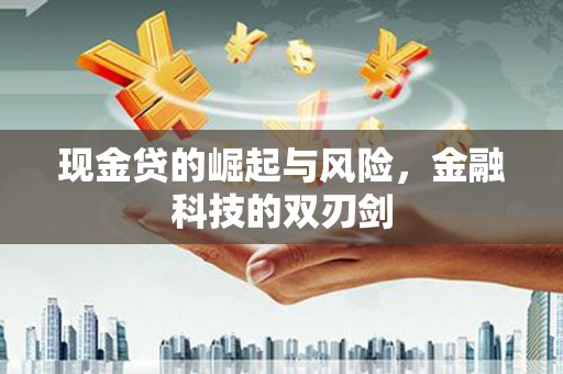 华宁现金贷的崛起与风险，金融科技的双刃剑