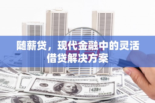 华宁随薪贷，现代金融中的灵活借贷解决方案