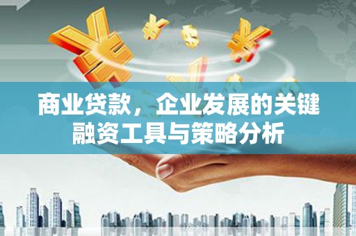 华宁商业贷款，企业发展的关键融资工具与策略分析