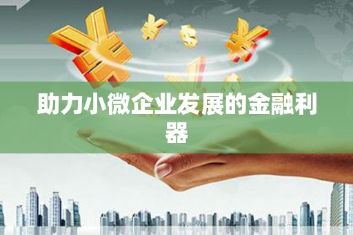 华宁助力小微企业发展的金融利器