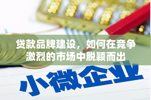 华宁贷款品牌建设，如何在竞争激烈的市场中脱颖而出