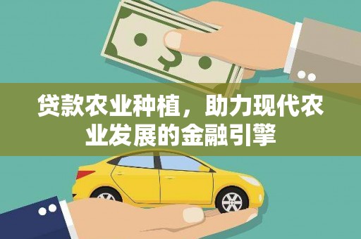华宁贷款农业种植，助力现代农业发展的金融引擎