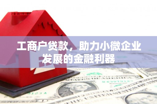 华宁工商户贷款，助力小微企业发展的金融利器
