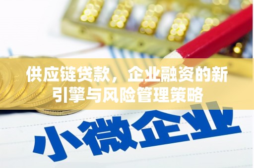 华宁供应链贷款，企业融资的新引擎与风险管理策略