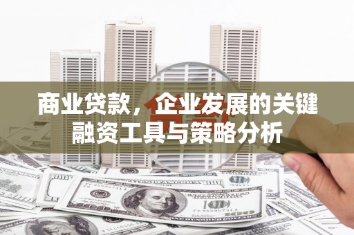 华宁商业贷款，企业发展的关键融资工具与策略分析