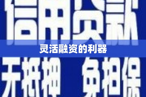 华宁灵活融资的利器