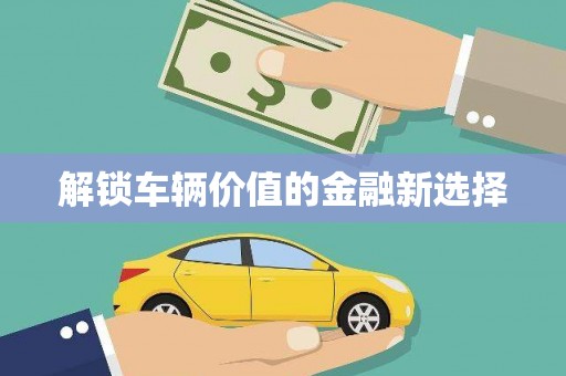华宁解锁车辆价值的金融新选择