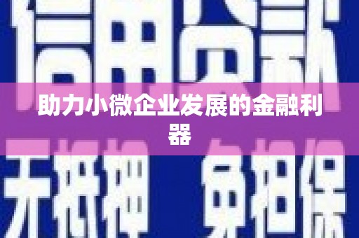 华宁助力小微企业发展的金融利器