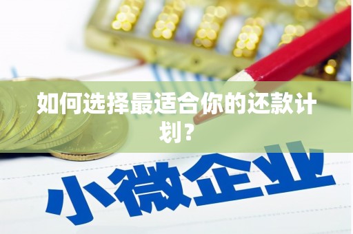 华宁如何选择最适合你的还款计划？