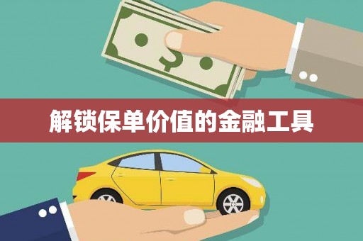 华宁解锁保单价值的金融工具