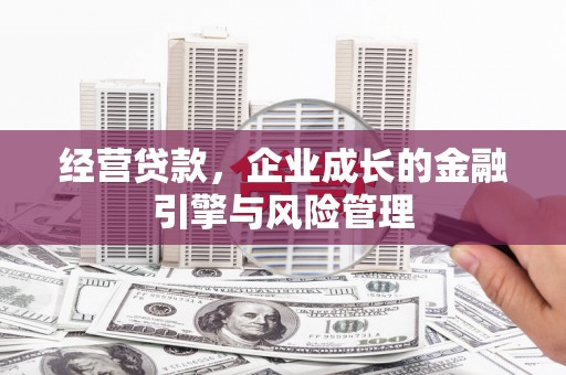 华宁经营贷款，企业成长的金融引擎与风险管理