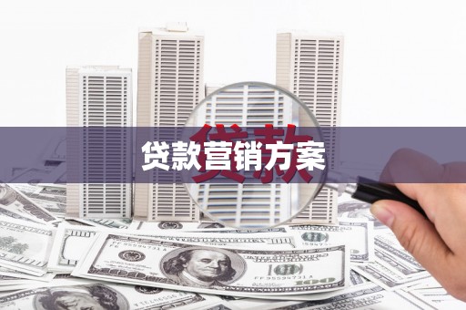 华宁贷款营销方案